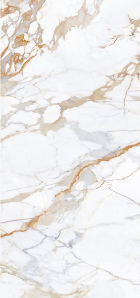 Гранит керамический MN034AY281206 CALACATTA Gold Matt 120x280х0,6 см