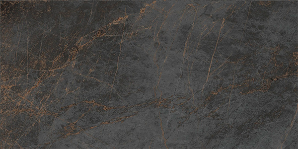 Гранит керамический N20636 MARBLE Antique Nero Lap CARVING 60x120х0,9 см