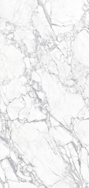 Гранит керамический MN019AP281206 STATUARIO WHITE Polished 120x280х0,6 см