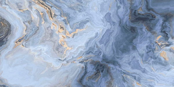 Гранит керамический N20354 LUXURY Arabesque Blue POLISHED 60x120х0,9 см