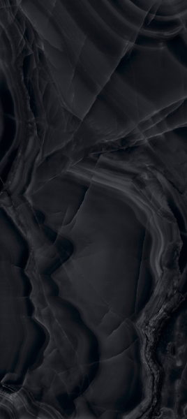 Гранит керамический ONYX BLACK POLISHED 120х278х0,65 см