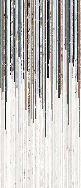 Гранит керамический 0015130 SENSI FANTASY STICKS LUX3D RET. 120х280x0,6 см   