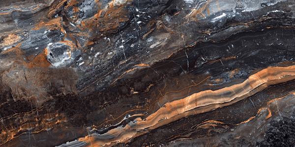 Гранит керамический N20331 Lawa Nero POLISHED 60x120х0,9 см