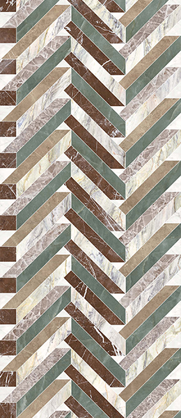 Гранит керамический 0014399 SENSI FANTASY VOLUMES LUX3D RET. 120х280x0,6 см   