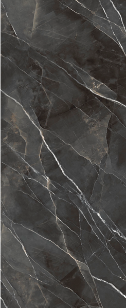 Гранит керамический LAMFF01355_IT DIAMOND Calacatta Black Lucidato Starlit 120х300х0,56 см