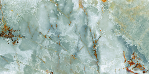 Гранит керамический N12023 LUXURY Aquamarine POLISHED 60x120х0,9 см