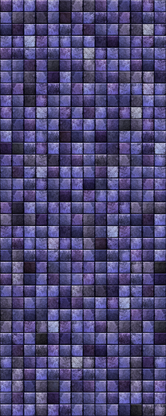 Панель настенная ART A-14.4.1/Mosaic Magic Grape глянец 120х300x0,4 см