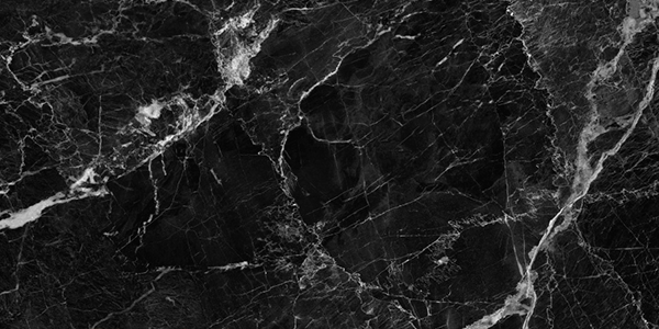 Гранит керамический CV20202 MARBLE Nero Creta POLISHED 60x120х0,9 см