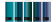 Панель настенная ART Ab-1.3.5/Digital Blue глянец 120х300x0,4 см