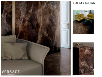 Гранит керамический 67506 MAXIMUS Galaxy Brown LUX RET 120x280x0,65 см