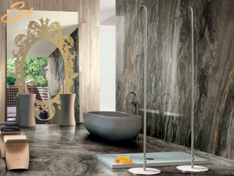 Гранит керамический 757738 PREXIOUS MAGNUM Dream Arabesque GLOSSY 120х280x0,6 см