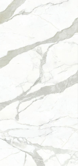 Гранит керамический MN011AP321606 CALACATTA Bianco Polished 160x320х0,6 см
