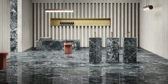 Гранит керамический MMS8761530 MARMI MAXIMUM Alpi Chiaro Venato HONED 150х300x0,6 см