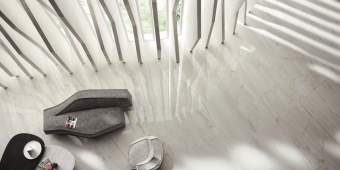 Гранит керамический MMS2461530 MARMI MAXIMUM Bright Onyx SEMILUCIDATO 150х300х0,6 см