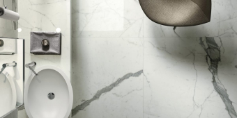 Гранит керамический MML2661530 MARMI MAXIMUM Calacatta Statuario LUCIDATO 150х300х0,6 см