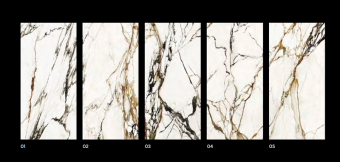 Гранит керамический 100332665 PAONAZZO BIONDO POLISHED 120х270x0,6 см