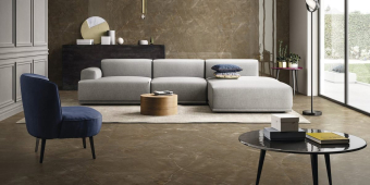 Гранит керамический MML3861530 MARMI MAXIMUM Glam Bronze LUCIDATO 150х300х0,6 см