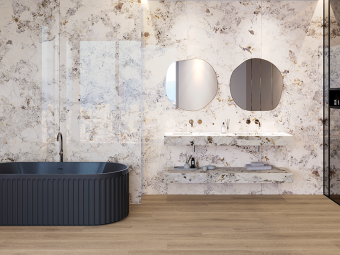 Гранит керамический ARTIC White SP/100X180/R 100х180x0,8 см