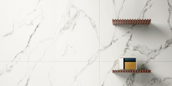 Гранит керамический MML5661530 MARMI MAXIMUM Calacatta Bellissimo LUCIDATO 150х300x0,6 см