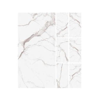 Гранит керамический 757833 I CLASSICI MAGNUM Statuario GLOSSY 120х280x0,6 см