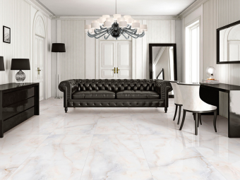 Гранит керамический CV20191 ONYX White POLISHED 60x120х0,9 см