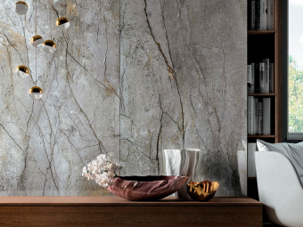Гранит керамический COSMOPOLITAN MYSTIC GREY 06 LUC SQ 120х120х0,9 см